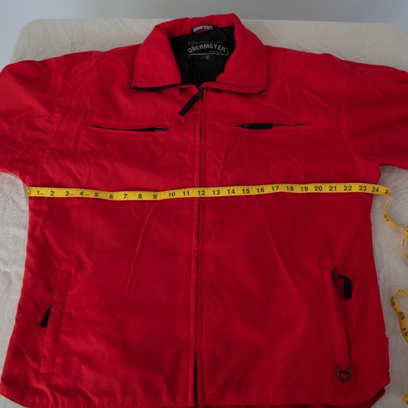 Obermeyer (vintage) Red Shell Women's Jacket - Picture 15 of 16